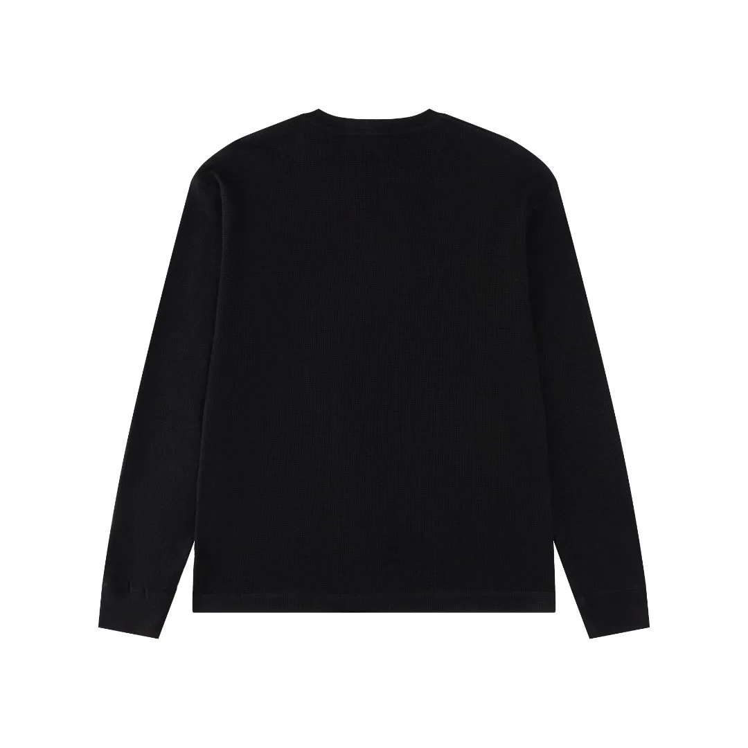 P196 #R79 Ralph Lauren/Ralph Lauren four-color waffle Henry collar open-button sweatshirt. Exclusive Henry collar waffle series open-chest sweatshirt. Exclusively customized original grade waffle fabric, 100% cotton yarn imported machine-dyed weaving process, full texture. All collars, cuffs and hems are fixed-color and custom-woven threads, full of high-end quality. Can be worn alone or matched, classic hot style. Color: Navy blue, dark gray, black, white. SIZE: S M L XL Shoulder width: 51.5/53/54.5/56 Bust: 108/112/116/120 Sleeve length: 60/61/62/63 Clothes length: 66.5/68/69.5/71